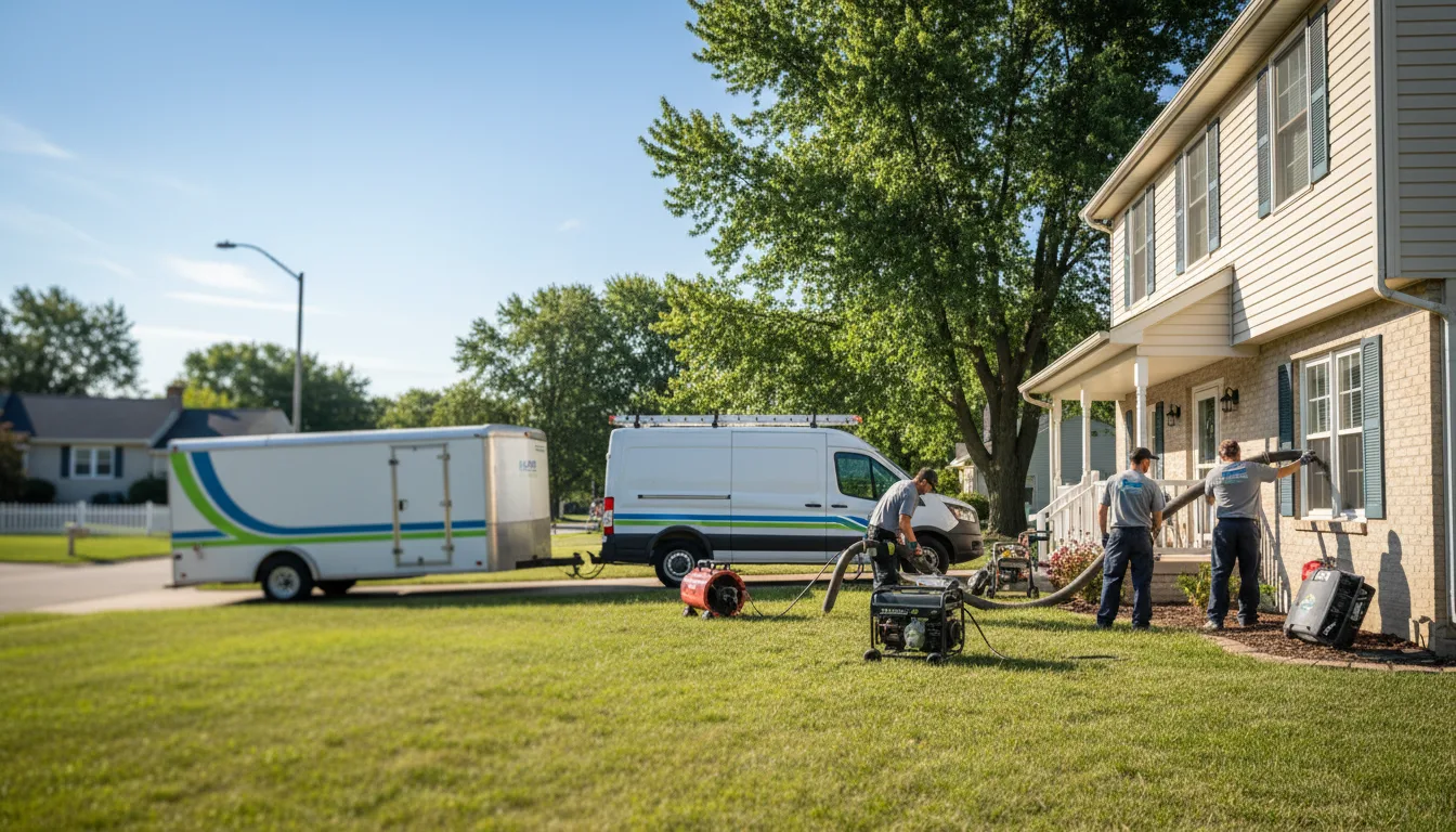 Flooded Basement Restoration And Cleanup With Repair in Dalton, NE near me